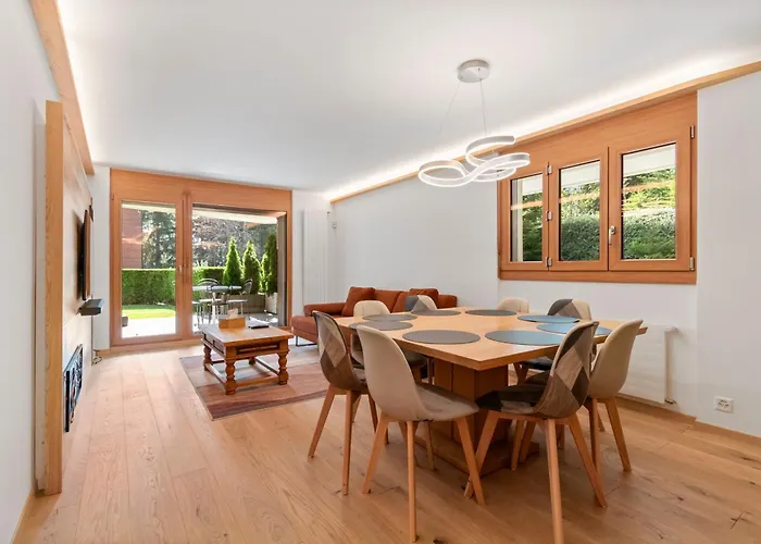 Lägenhet Magnifique Avec Piscine Crans-Montana